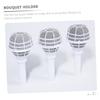 NUOBESTY 12pcs Wedding Bouquet Holder Support for Bride Bouquets Floral Handle for Wedding Supplies and Arrangements view 2