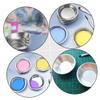 Lurrose 12pcs Paint Palette Watercolor Mixing Tray Drawing Painting Tray Pigment Plates for Artists view 3