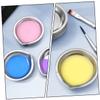 Lurrose 12pcs Paint Palette Watercolor Mixing Tray Drawing Painting Tray Pigment Plates for Artists view 4