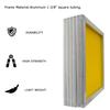 HayWHNKN 6Pcs Silk Screen Printing Frames 20*24 inch High Tension Pre-Stretched Silk Screen Frame Aluminum Screen Printing Kit with 305 Mesh Yellow for Screen Printing Electronics Glass Ceramics Paper view 3