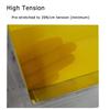 HayWHNKN 6Pcs 20*24 inch Silk Screen Printing Frames with 230 Mesh Pre-Stretched Silk Screen Frame High Tension Aluminum Screen Printing Kit Yellow for Screen Printing Electronics Glass Ceramics Paper view 4