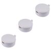 LALAFINA 3pcs Porcelain Calligraphy Ink Dish Multi-Function Ink Plate Practical Inkwell Lid view 1