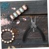 NUOBESTY 3pcs Strong Jewelry Making Pliers Round Nose Pliers Wire Cutters for Jewelry Diy Tool Kit Beading Supplies view 3