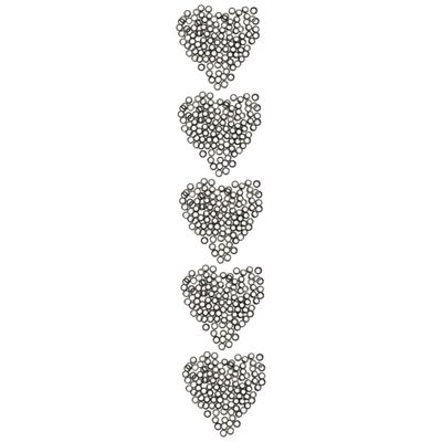NUOBESTY 250sets Metal Grommets and Eyelets Kit for Dual-Sided Fasteners Inner and Easy to Install for Clothing Bags Shoes and Crafts