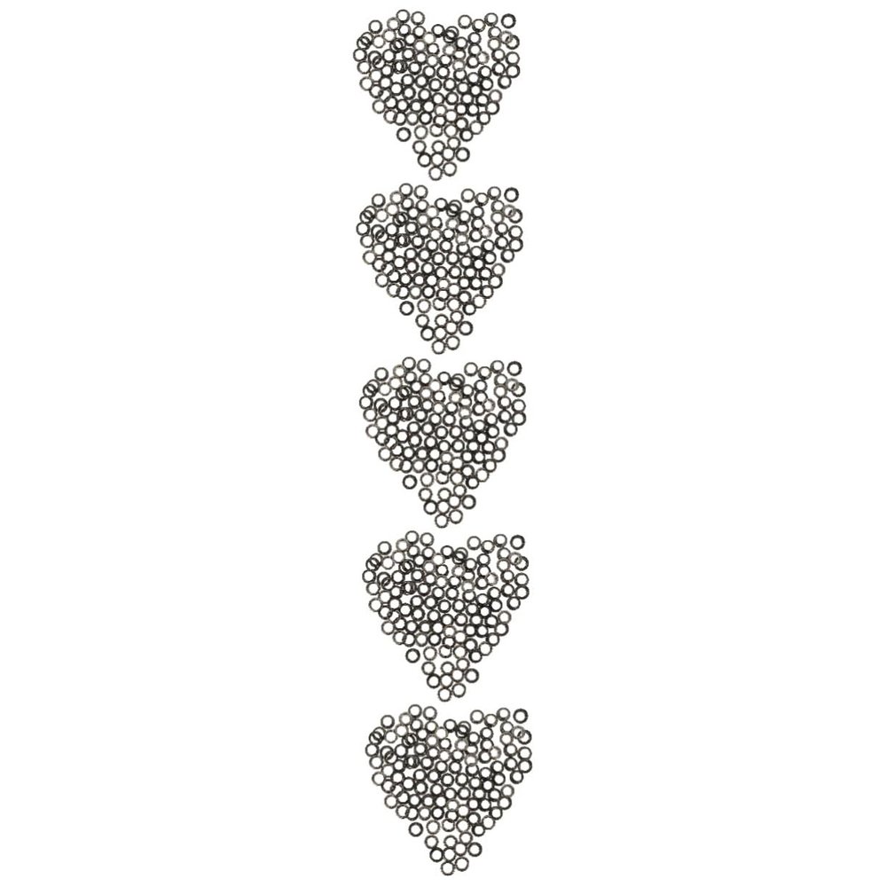 NUOBESTY 250sets Metal Grommets and Eyelets Kit for Dual-Sided Fasteners Inner and Easy to Install for Clothing Bags Shoes and Crafts