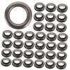 NUOBESTY 250sets Metal Grommets and Eyelets Kit for Dual-Sided Fasteners Inner and Easy to Install for Clothing Bags Shoes and Crafts view 2