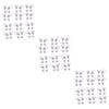 Lurrose 90pcs Brass Head Rivets for Bag Making Rivet Studs Practical Screws Per Pack for Art Craft Projects view 1