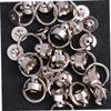 Lurrose 90pcs Brass Head Rivets for Bag Making Rivet Studs Practical Screws Per Pack for Art Craft Projects view 4