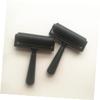Lurrose 3pcs Printmaking Rubber Roller Tool for Smooth Inking and Coloring Detachable Handle for Easy Cleaning for Crafting and Graphic Projects Black view 4