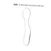 Gadpiparty 12pcs Smooth Surface Record Player Belt Replacement Belt for Phonograph Turntable Extend Service Life Low Elongation view 2