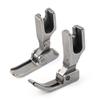 Lirun 1 PC Hinged Zipper Right & Left Foot, P360-NF+P361-NF Industrial Needle Feed Sewing Machines for Brother DB2-B790 DB2-B791 for JUKI DLN-415, DNL-5410 view 1