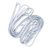 LALAFINA 2pcs Meters of Flat Cowhide Leather Cord for Jewelry Making for Bracelets and Necklaces Flexible and Design White view 2