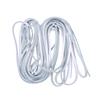 LALAFINA 2pcs Meters of Flat Cowhide Leather Cord for Jewelry Making for Bracelets and Necklaces Flexible and Design White view 3