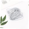 LALAFINA 2pcs Meters of Flat Cowhide Leather Cord for Jewelry Making for Bracelets and Necklaces Flexible and Design White view 4