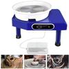 Pottery Wheel Electric Pottery Machine, DIY Clay Tool Kit with Removable Sink, Digital LCD Display, Foot Pedal, Ideal for Ceramic Work,350W-Singlecontrol view 3