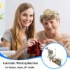 LPLYAA Electric Winding Machine, Knitting Roller Winding Machine, 500G Capacity, Adjustable Speed, Low Noise, Easy to Install & Use, for Metallic Yarn, Woolen Thread, Nylon, 20240221 view 2
