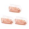STOBOK 3pcs Portable Gold Office Supply Multi-Function Puncher Desk Organizer view 1