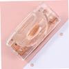 STOBOK 3pcs Portable Gold Office Supply Multi-Function Puncher Desk Organizer view 2