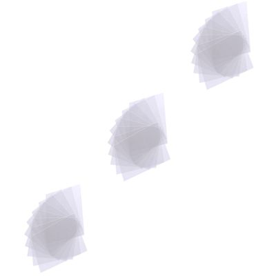 LALAFINA 30pcs Plastic Sheets for Box Packaging Pet Film Sheets Thermoplastic Storage Boxes