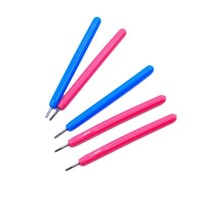 LALAFINA 5pcs Paper Quilling Tools Ramified Pen Comfortable Grip Ballpoint for Papercraft Includes and Red Pens