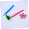 LALAFINA 5pcs Paper Quilling Tools Ramified Pen Comfortable Grip Ballpoint for Papercraft Includes and Red Pens view 4