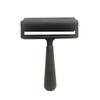 STOBOK 2pcs Printmaking Rubber Roller Tool for Craft Projects Black Ink Roller Comfortable Handle for Easy Cleaning and Even Coloring view 3