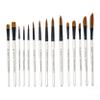 Studio 22 Titanium Series Watercolour Paint Brush Collection Set 15pc, assorted, White, 2002677 view 1