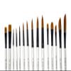 Studio 22 Titanium Series Watercolour Paint Brush Collection Set 15pc, assorted, White, 2002677 view 2