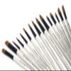 Studio 22 Titanium Series Watercolour Paint Brush Collection Set 15pc, assorted, White, 2002677 view 3