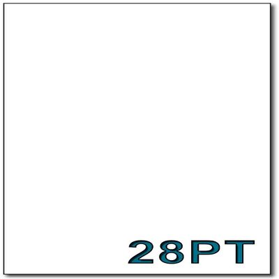11x14 Backing Board (10 pieces) - Thick 28PT Cardboard with Solid White Core - Exceptional Photo & Art Backing/Product Packaging Chipboard for 11" x 14"
