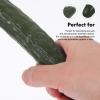 Luxshiny Ceramic Cucumber Pen Brush Rest Lifelike Decorative Holder for Calligraphy Supplies Office Home Decor Functional Art Intricate Details Easy to Clean view 2