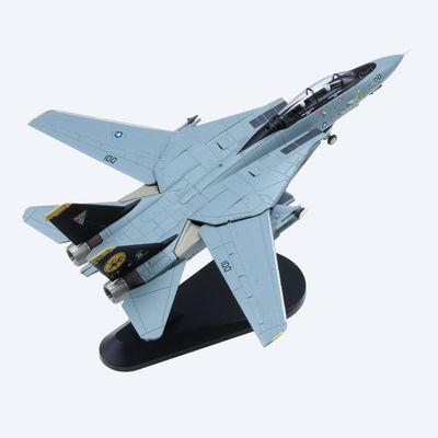 vdakyurm F14D Tomcat Model Fighter Plane Metal Fighter 1/100 Military Model Diecast Plane Models for Collection or Gift