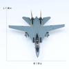 vdakyurm F14D Tomcat Model Fighter Plane Metal Fighter 1/100 Military Model Diecast Plane Models for Collection or Gift view 3