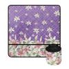 Eheartsgir Tulips Floral Sewing Machine Pad with Storage Bag Waterproof Polyester Fabric Serger & Overlock Sewing Machine Accessories Indoor Home Living Room Easter Decor view 2