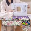 Eheartsgir Tulips Floral Sewing Machine Pad with Storage Bag Waterproof Polyester Fabric Serger & Overlock Sewing Machine Accessories Indoor Home Living Room Easter Decor view 4