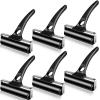 Frienda 6 Pcs 4.7 Inches Rubber Brayer Roller for Crafting, Hard Rubber Brayer Rollers for Printmaking, Ink Printing, Gluing Application, Stamping, Boat Flooring and Wallpaper Installation view 1