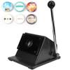 Button Paper Cutter Metal Desktop Hand Circle Cutter 25mm Badge Cutting Machine Graphic Punch Die Cutter Circle Punch Cutter view 4