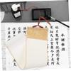 Gogogmee Chinese Calligraphy Scroll Blank Wall Hanging Scroll for Art and Writing Decorative Xuan Paper for Beginners and Advanced Calligraphers for Home and Office Decor view 4