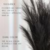 Factory Direct Craft Black Artificial Pampas Grass Bouquet - Fake Feather-Like Grass Bundle for Elegant Arrangements at Special Events to Everyday Home Decor (28 Inches High) view 2