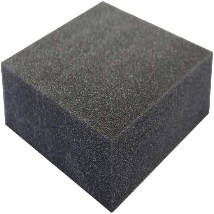 FoamRush 9" x 24" x 26" Charcoal High Density Upholstery Foam Cushion (Upholstery Sheet, Foam Padding, Seat Replacement, Chair Cushion Replacement, Square Foam, Wheelchair Seat Cushion) Made in USA