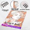 Netecom Beauty of Boho Coloring Book for Women Adults Girl, Spiral Bound, Premium Cover, 30 Amazing Bohomian Woman Coloring Pages for Stress Relief and Relaxation view 2