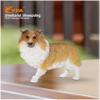 WLNTDOLA JJM Shetland Sheepdog Figure Pet Animal Model Collector Decor Gift for Adult view 4