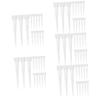 Sosoport 250pcs Plastic Floral Water Tubes for Flower Arrangements Stem Vials Open Design for Fresh Flowers and Floral Crafts view 1