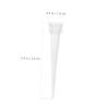 Sosoport 250pcs Plastic Floral Water Tubes for Flower Arrangements Stem Vials Open Design for Fresh Flowers and Floral Crafts view 3