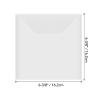 BAOFALI 150 Pcs 6.4x6.4inch Stamp & Die Storage Pockets Resealable Clear Plastic Seal Bags Storagefor Cutting Dies Stamp Crafts for DIY Scrapbooking Paper Card Craft Cutting Dies Storage view 2