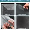 BAOFALI 150 Pcs 6.4x6.4inch Stamp & Die Storage Pockets Resealable Clear Plastic Seal Bags Storagefor Cutting Dies Stamp Crafts for DIY Scrapbooking Paper Card Craft Cutting Dies Storage view 4
