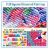 Wenpeef Diamond Art Fantasy Rose Diamond Painting Kits for Adults 48x24in, DIY 5D Crystal Art Paint by Number for Full Drill Diamond Dots Embroidery Paintings for Wall Art Home Decor 120x60cm W-4838 view 2