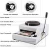 JINGEDD 72 Characters PVC Card Embosser Stamping Machine,Card Embosser Printer,Manual Embosser Machine,Card Embosser Printer Gift,Embossing Machine for VIP/ID Card Credit Card Printing view 2
