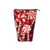 LZQPOEAS Candy Canes Print Pencil Case Telescopic Pen Pouch Standing Pencil Bag Pop Up Pencil Holder With Zipper Portable Makeup Bag for Office Holiday Gift view 4