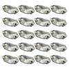 homeemoh 10pcs 13x27mm Horse Eye Sew on Rhinestone, Flatback Glass Gems Crystal with Holes for DIY Crafts Clothes Bag Shoes Embellishments (Transparent) view 3